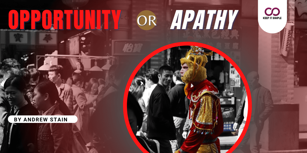 Opportunity or apathy